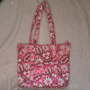 Vera Bradley Pink Floral Tote Bag